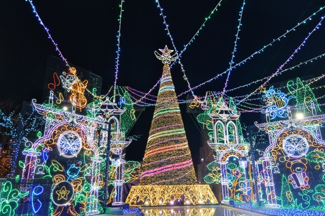 さがみ湖イルミリオンのイルミネーション