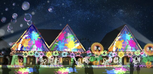 東京ドイツ村のイルミネーション